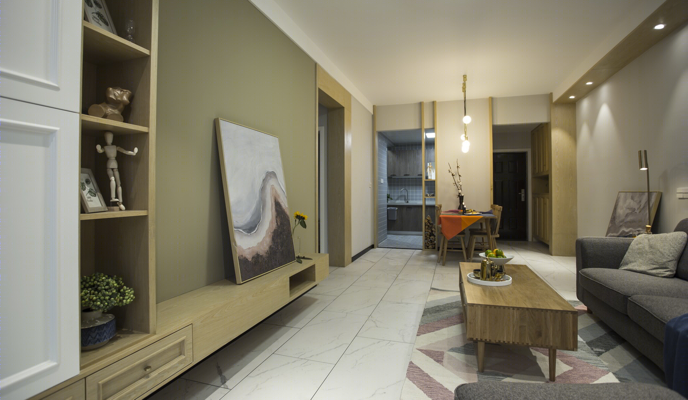 乐山世豪广场一栋一单元完工实景【彭雷设计】-1