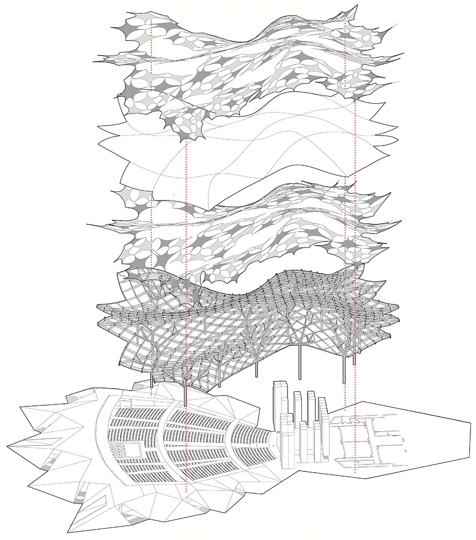 宿迁市三台山森林公园衲田花海剧场丨南京大学建筑规划设计研究院有限公司-28