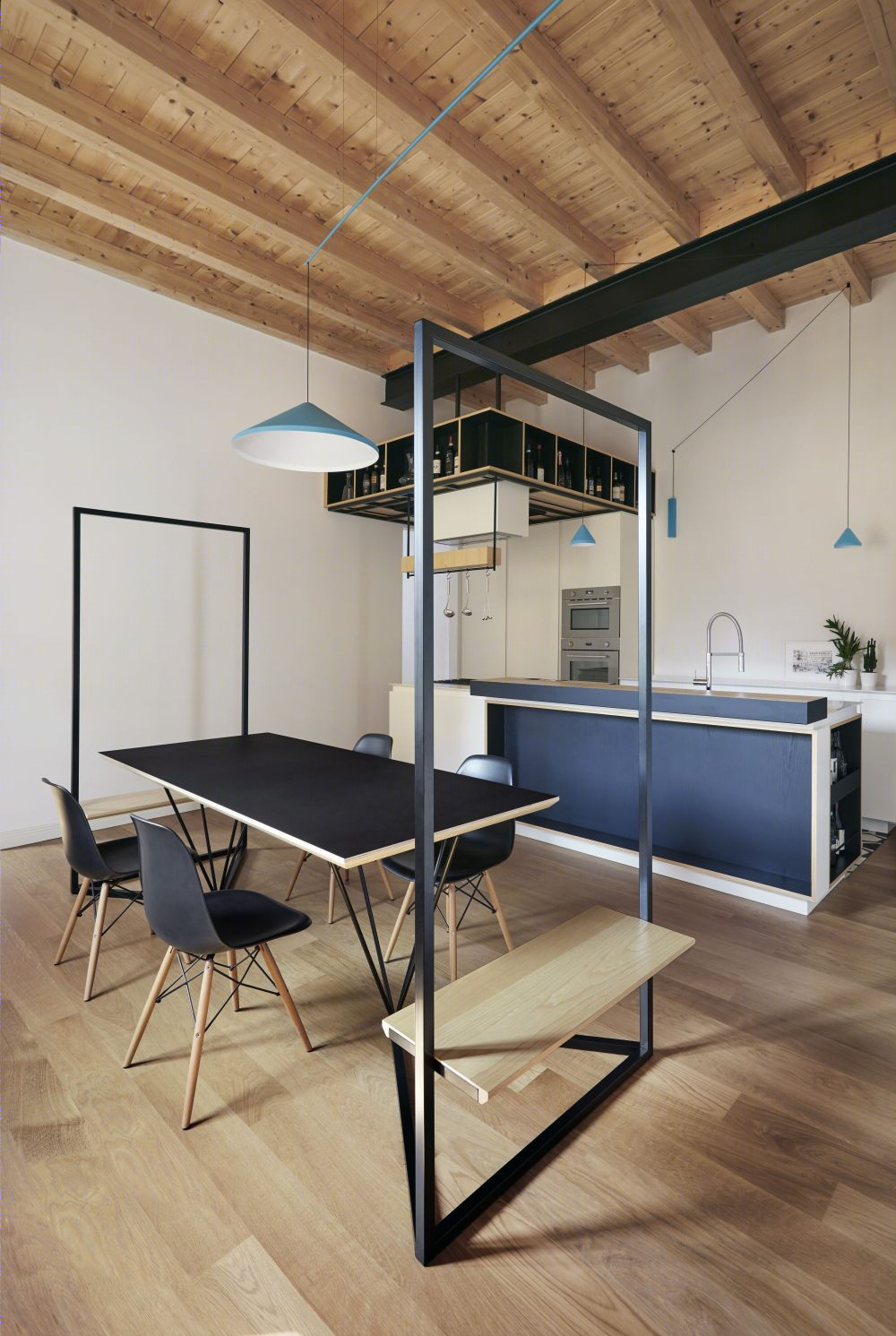 意大利 Legnano 中心 B09 公寓翻新设计,nonestudio 打造流动空间-7