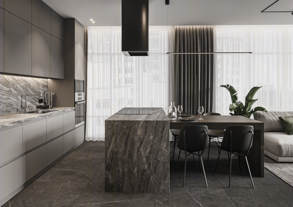 乌克兰 Kyiv Lipki 公寓设计丨Ourstudio.ua-4