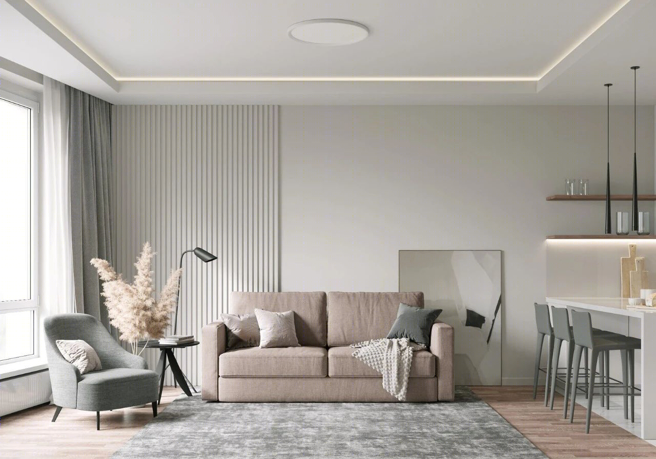 莫斯科 62.7㎡高级感三口之家设计-4