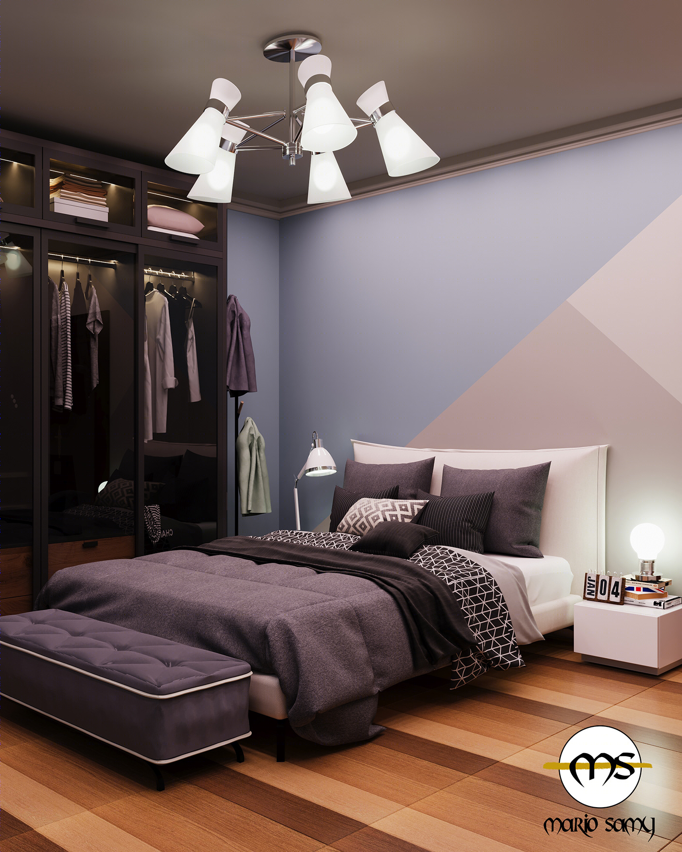 Bed room
3d max
Corona render-1