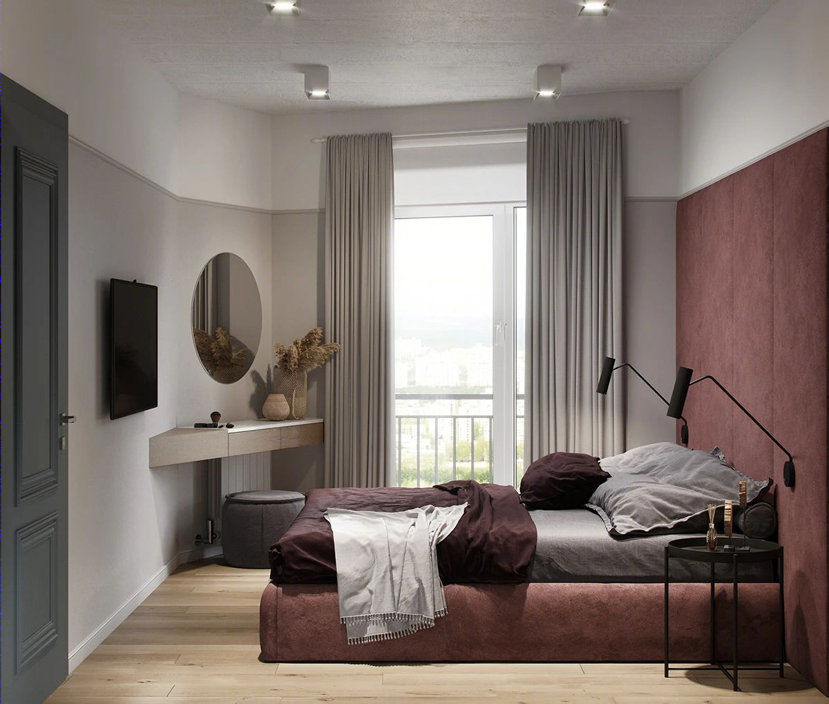 简约现代公寓设计丨Liskovich archtects-61