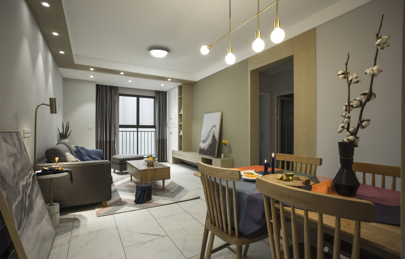 乐山世豪广场一栋一单元完工实景【彭雷设计】-6