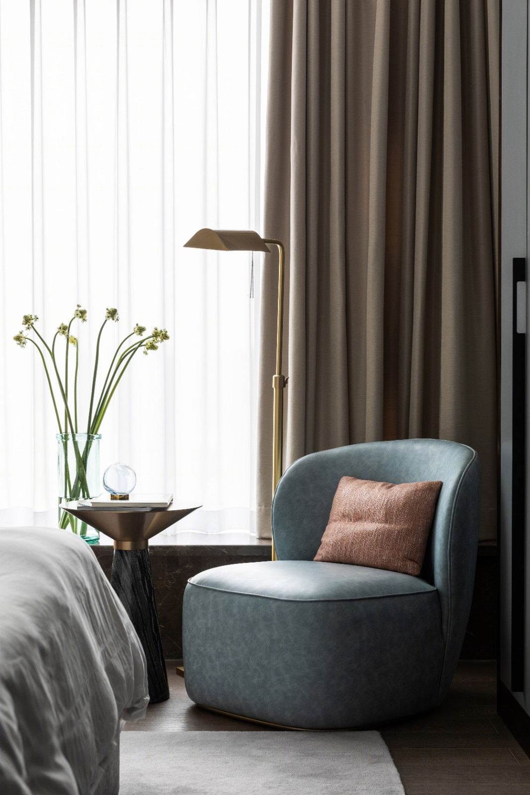 成都海洋公园顶层豪宅 | 蔚蓝海景与艺术的完美融合-33