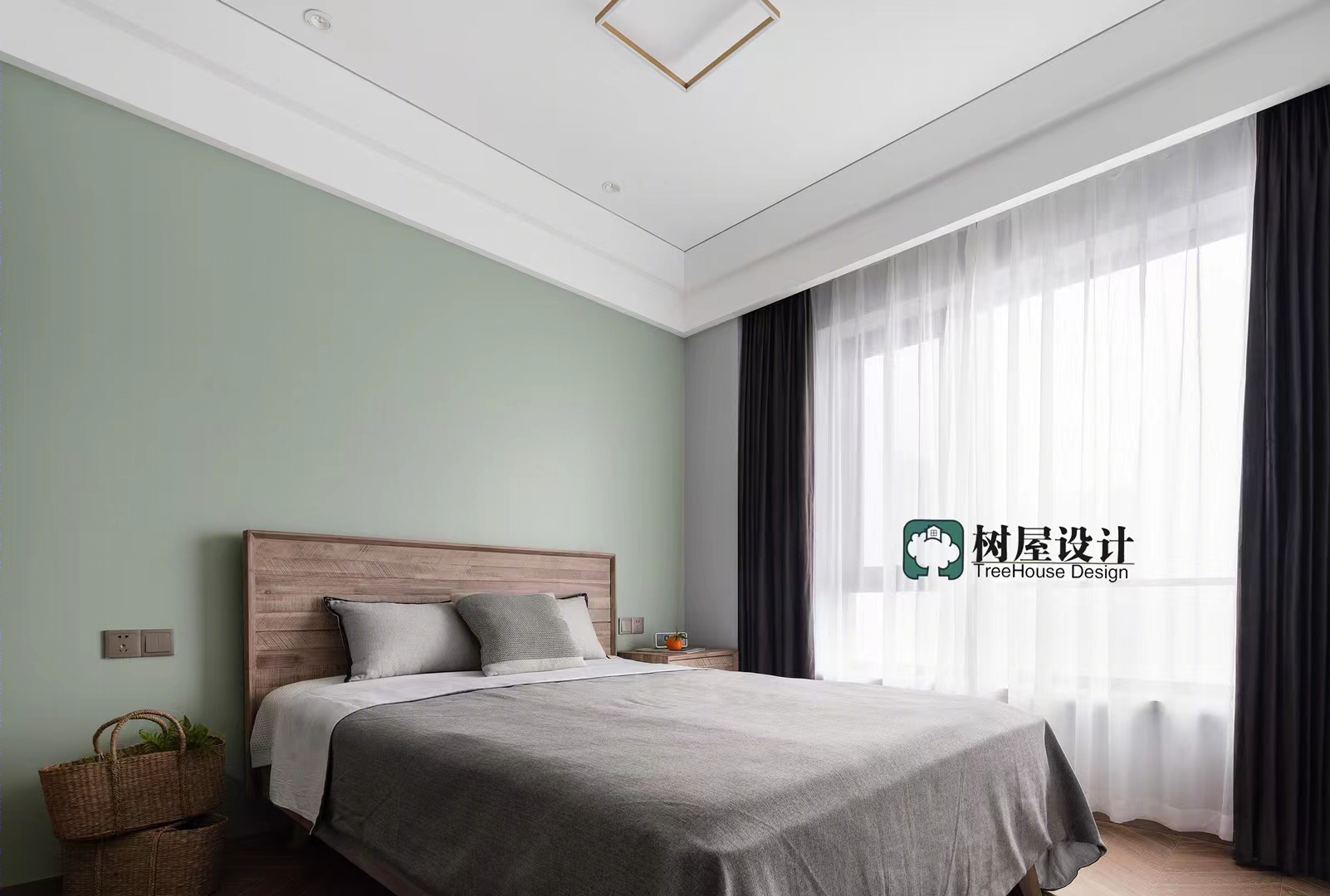 合肥融创壹号院极简风树屋软装设计丨中国合肥丨安徽树屋软装设计-14