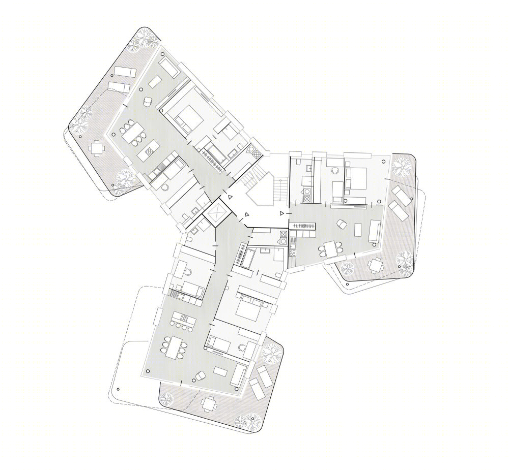 德国 Kolbermoor 维维恩多·恩·艾尔·斯宾内莱帕克公寓建筑设计-44