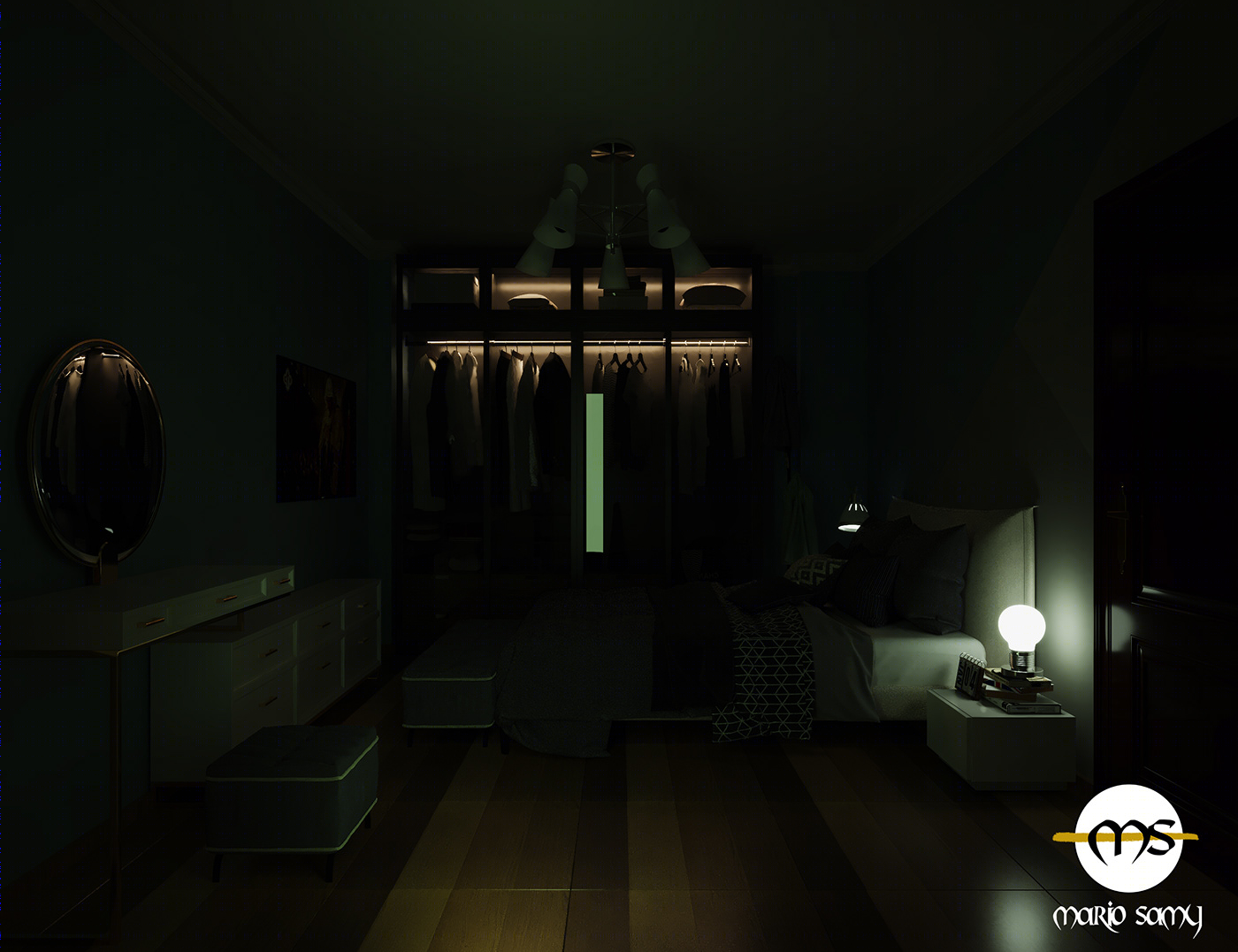 Bed room
3d max
Corona render-4