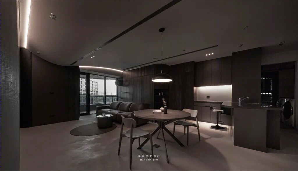 115 平弧形天花板林宅丨湜湜空间设计-26