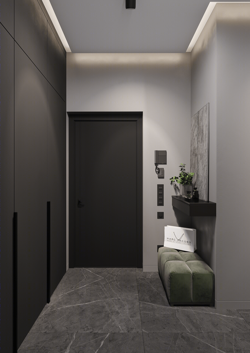 乌克兰 Kyiv Lipki 公寓设计丨Ourstudio.ua-8