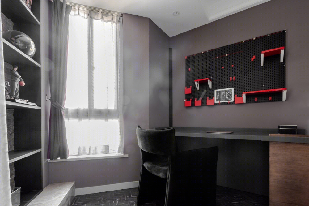 杭州 108㎡老房翻新，低奢艺术美学融入生活点滴-23