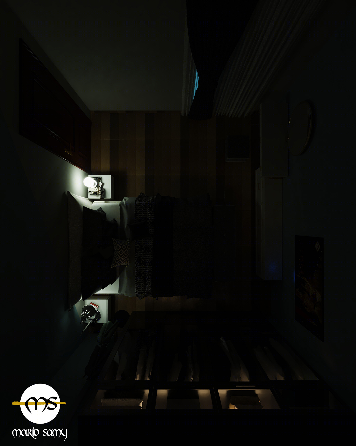 Bed room
3d max
Corona render-5