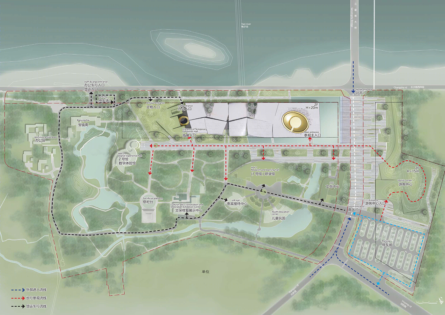 推广：三星堆博物馆新馆及游客中心概念方案设计 / BIAD建筑与文化遗产院-97