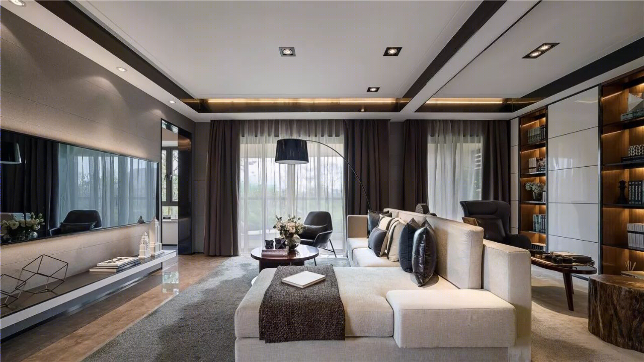 120㎡现代风格住宅-2
