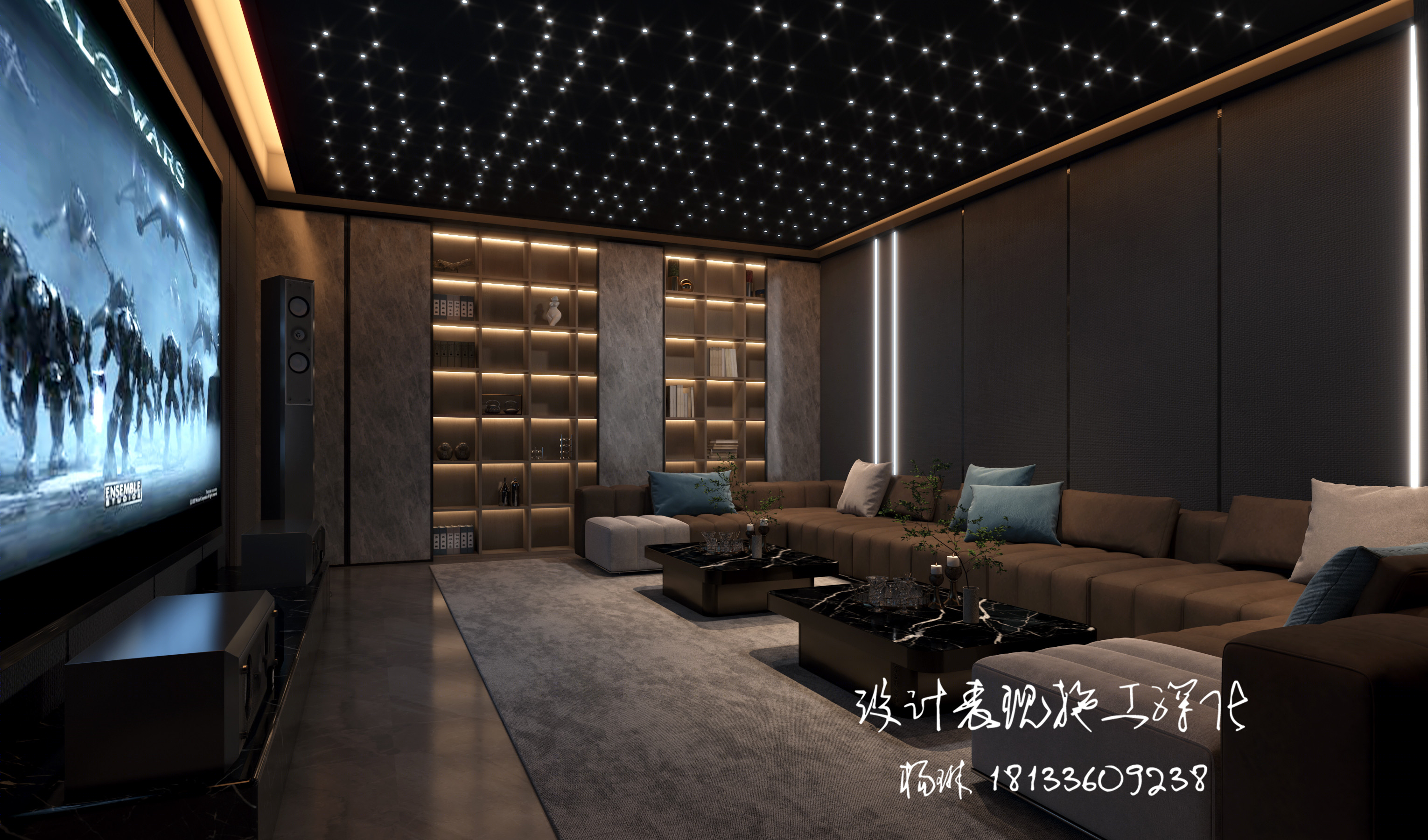 极简 · 挑空大别墅-2