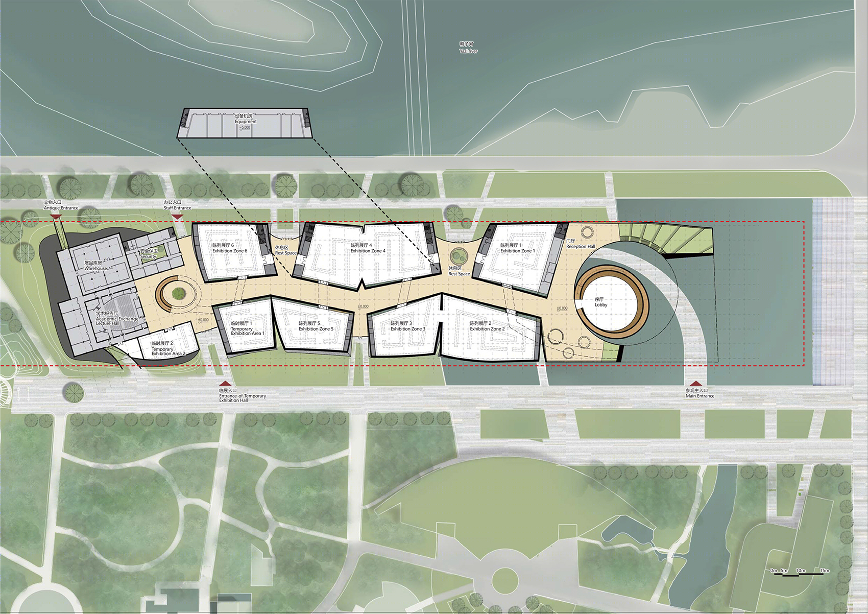推广：三星堆博物馆新馆及游客中心概念方案设计 / BIAD建筑与文化遗产院-99