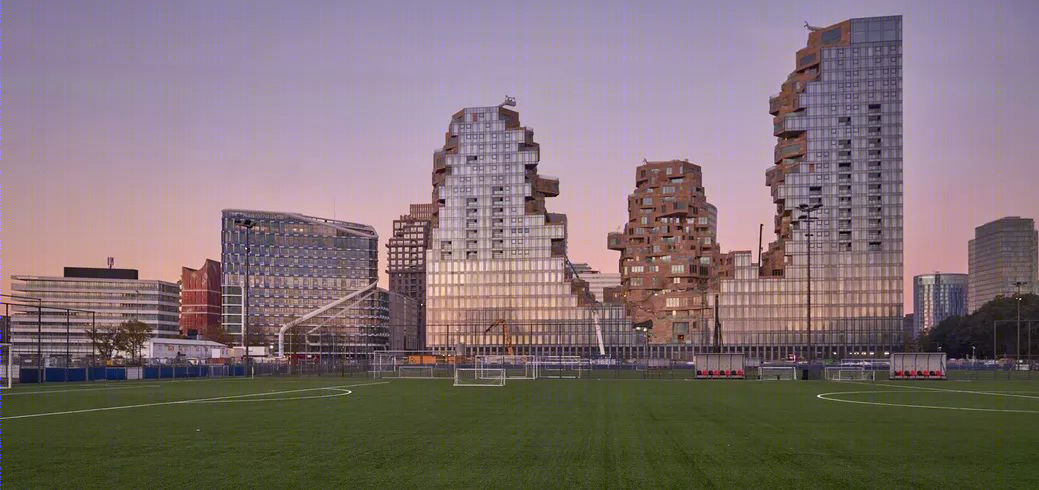 荷兰阿姆斯特丹“山峰”建筑丨MVRDV 建筑工作室-4