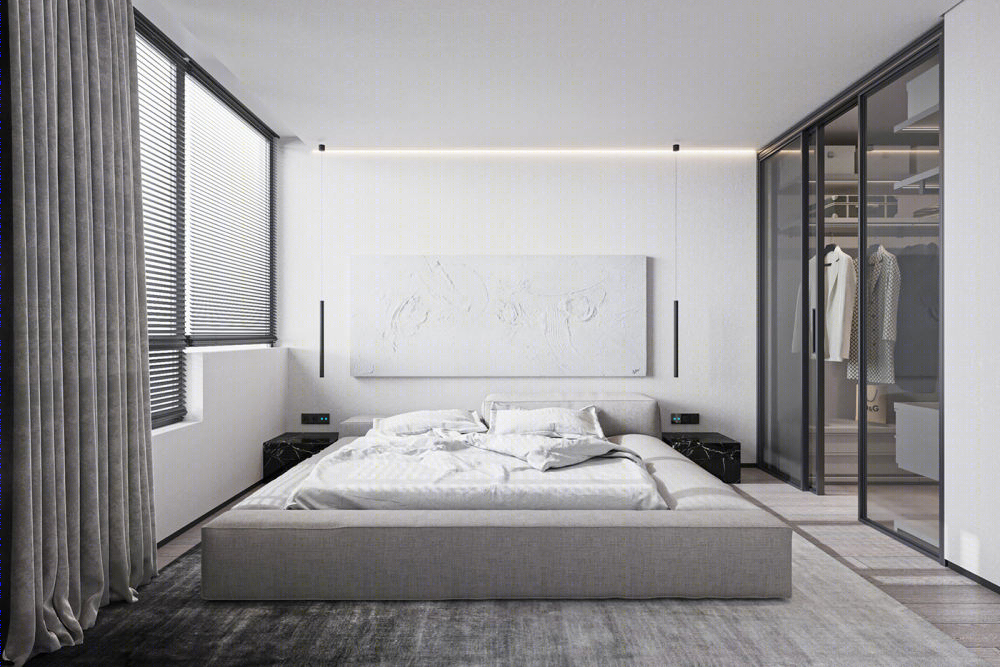 简约复古风公寓设计丨Ivan Honcharenko-22