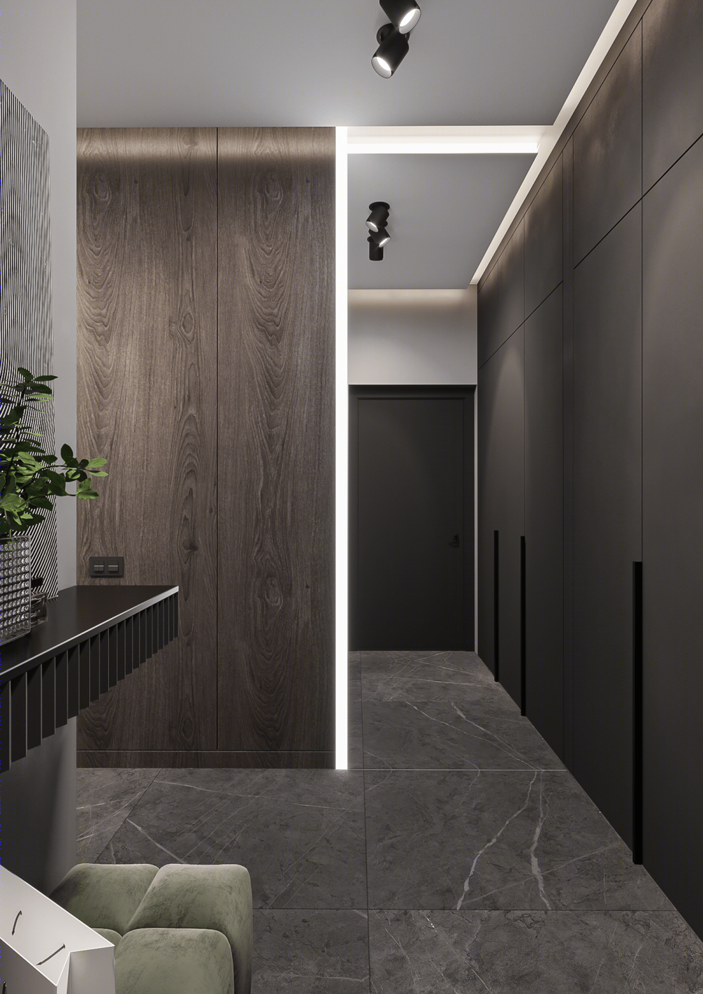 乌克兰 Kyiv Lipki 公寓设计丨Ourstudio.ua-10