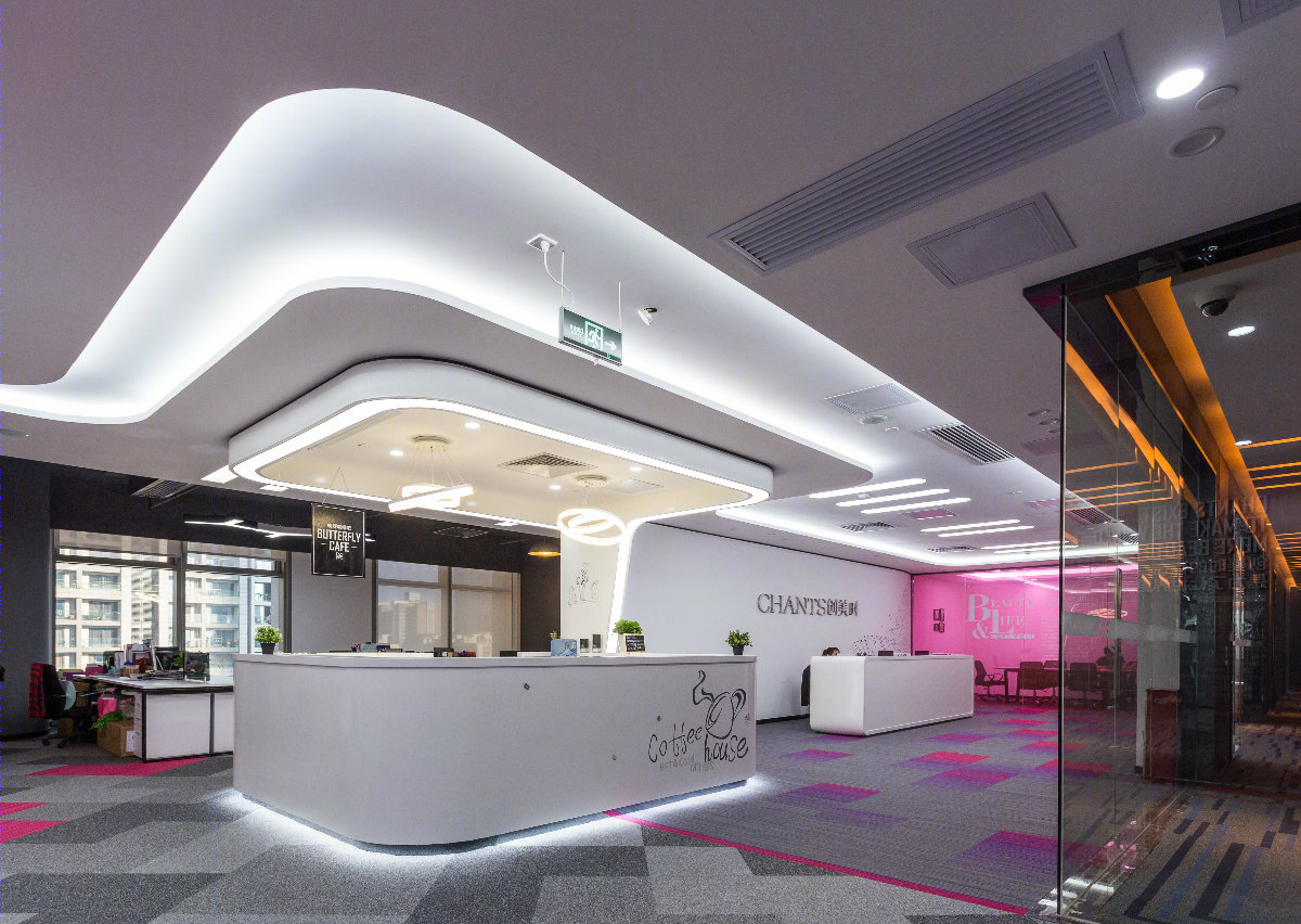 创美时办公室装修完工实景-5