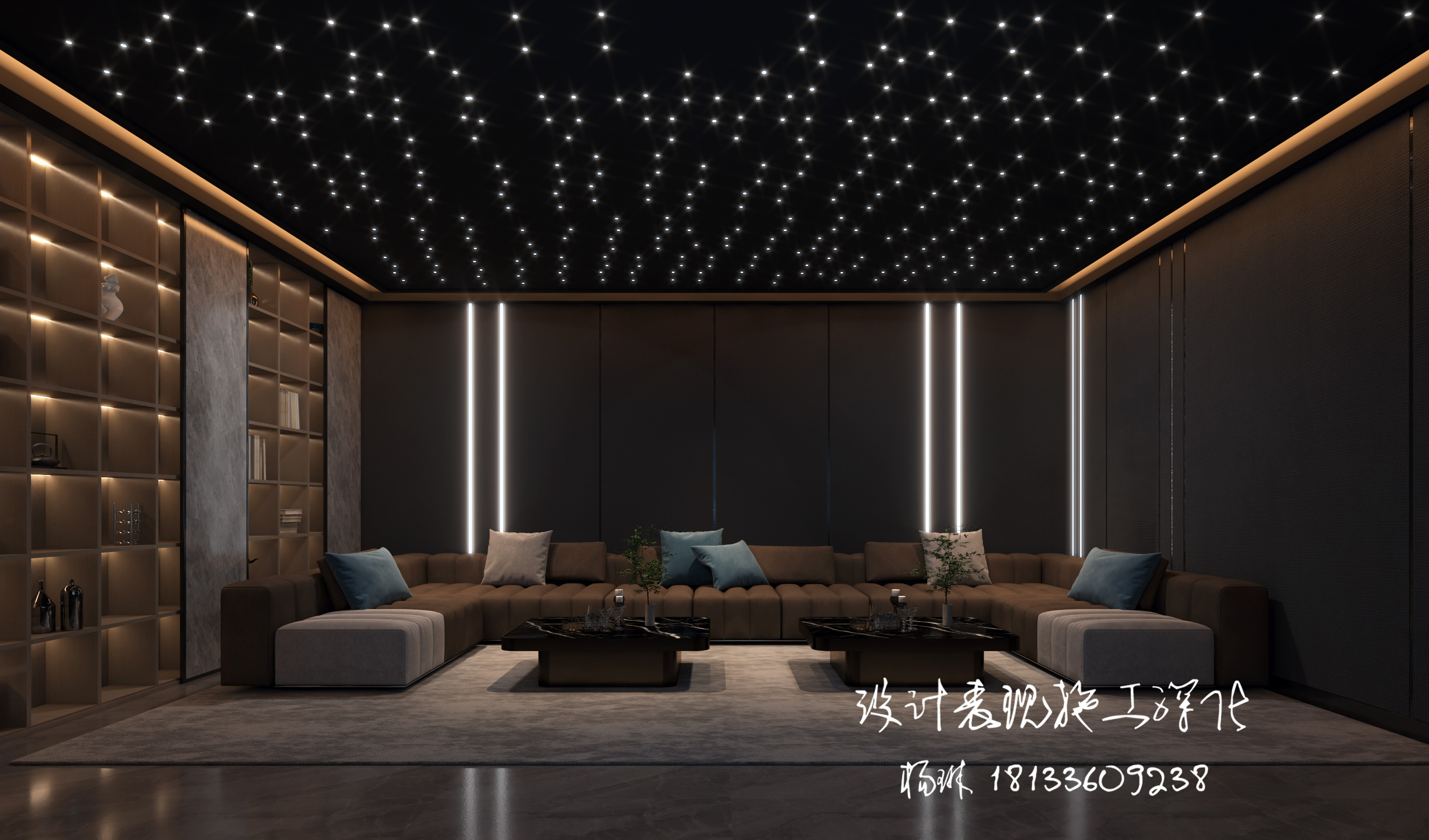 极简 · 挑空大别墅-3