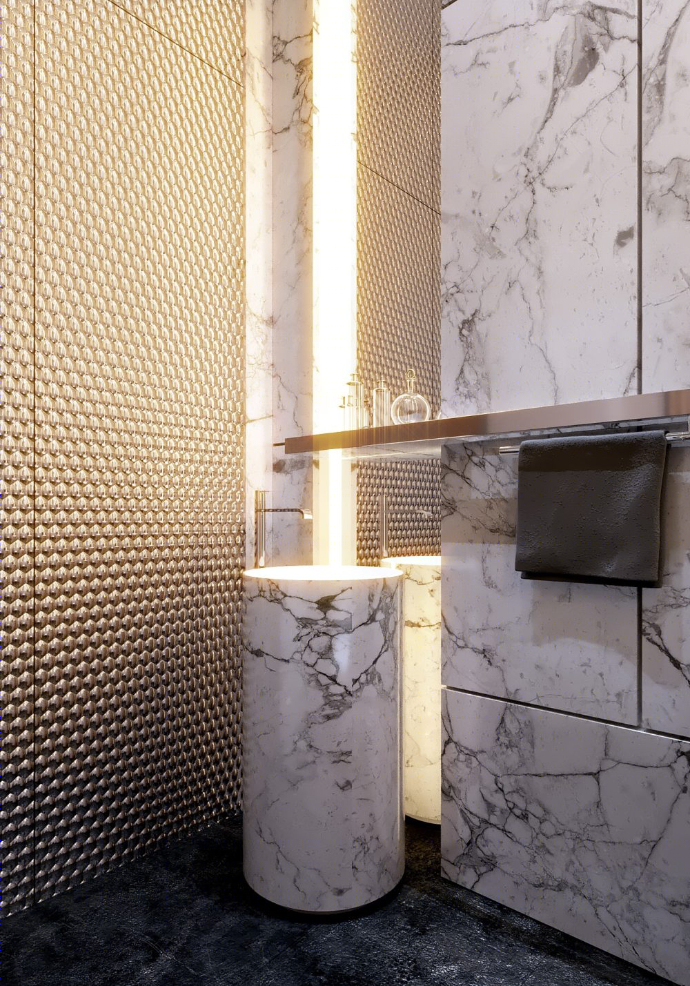 Kateryna Raspopina 打造现代住宅空间设计-24