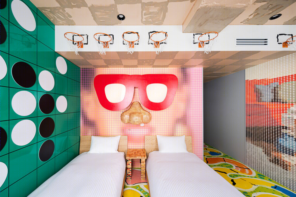东京 BnA Wall 艺术酒店丨日本东京丨Bed & Art Project  BnA hotel-4