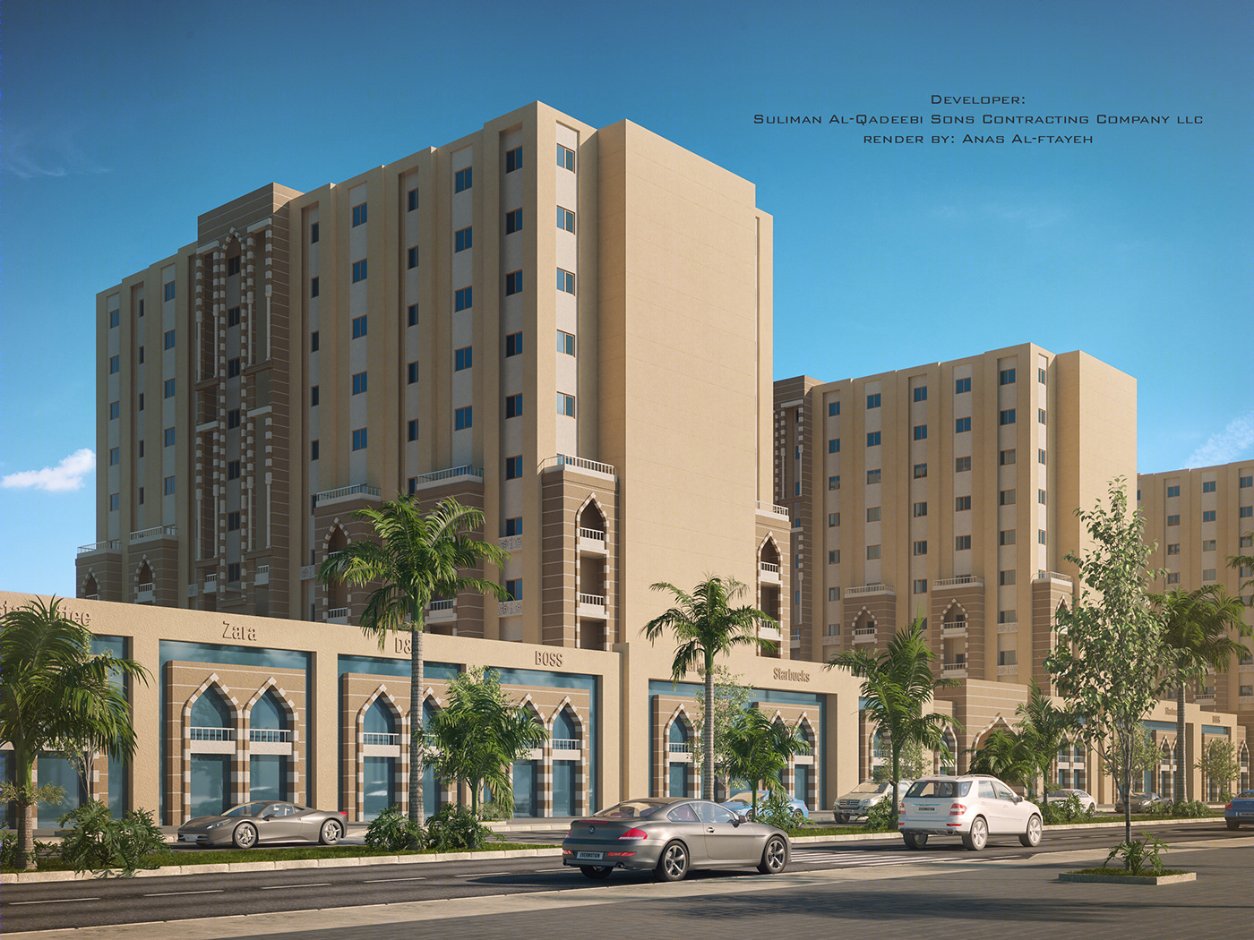 Anastasiya Gushchina丨公寓建筑丨Al-Madinah Al-Munawara Buildings _ SQSCC Company-0