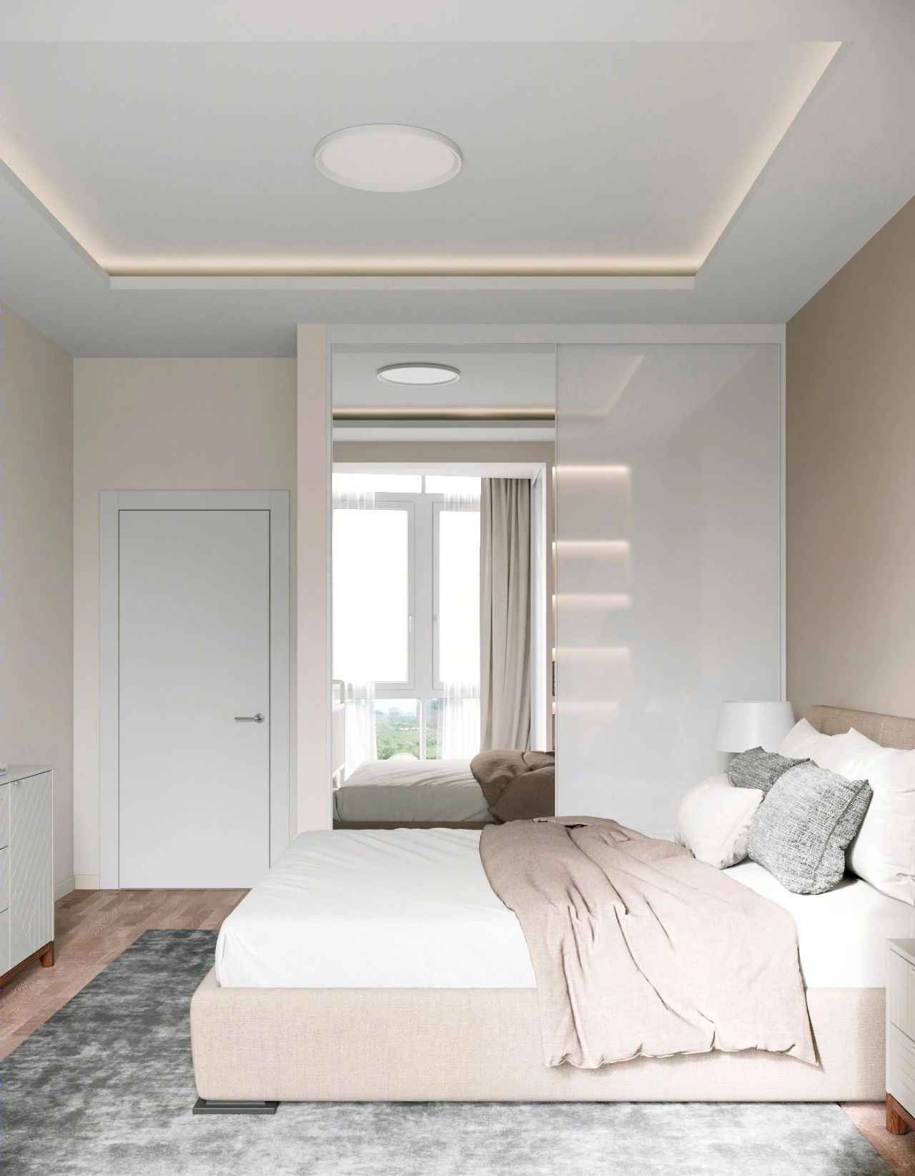 莫斯科 62.7㎡高级感三口之家设计-22