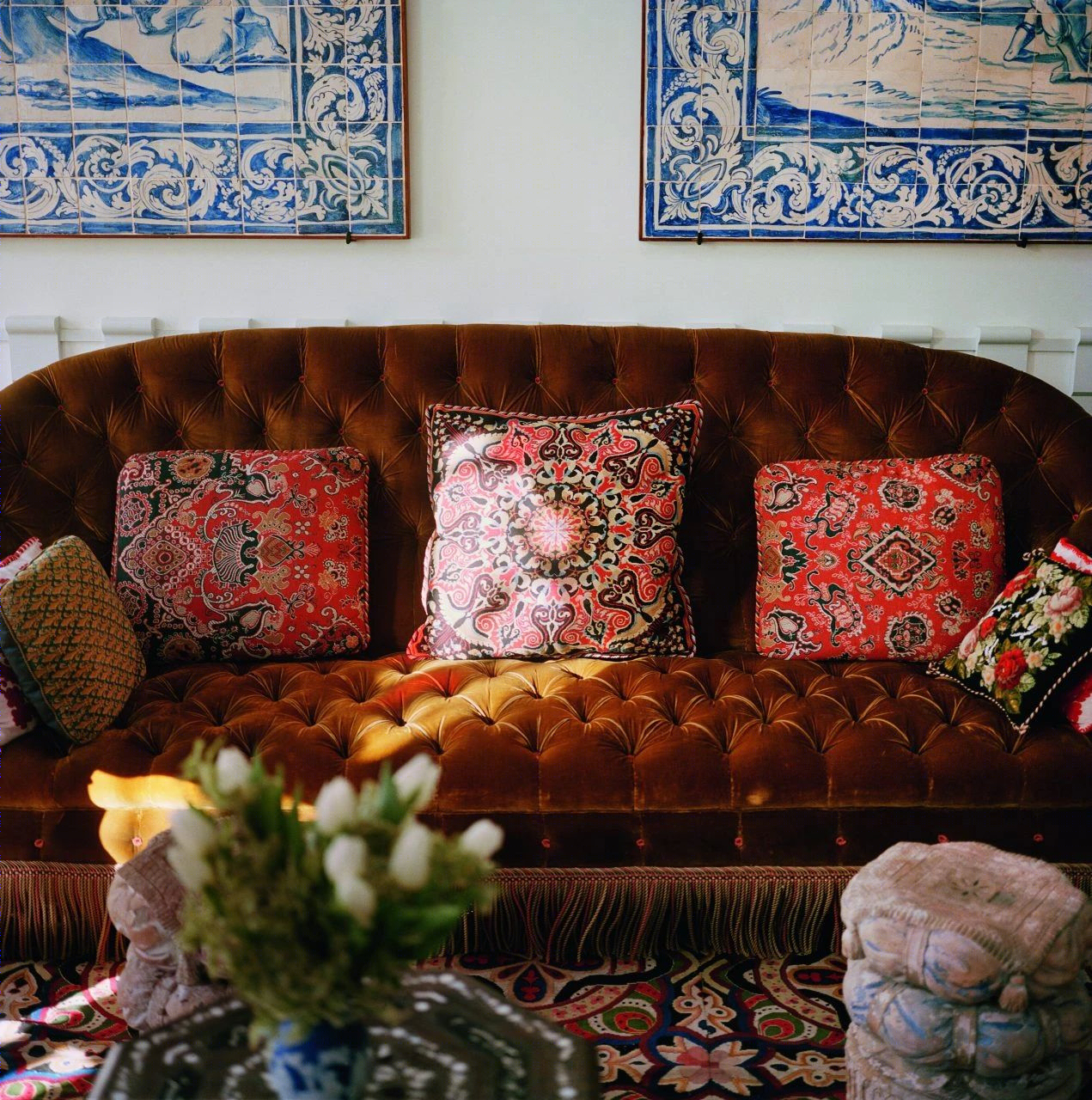 红底鞋之父的家 | 古典与装饰主义的完美融合-50