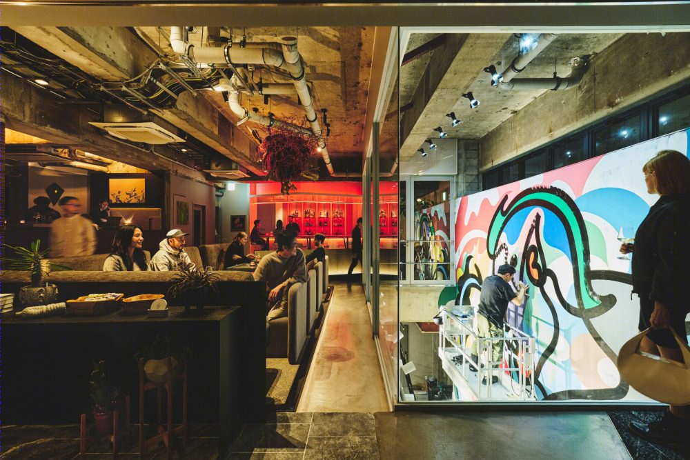 东京 BnA Wall 艺术酒店丨日本东京丨Bed & Art Project  BnA hotel-5