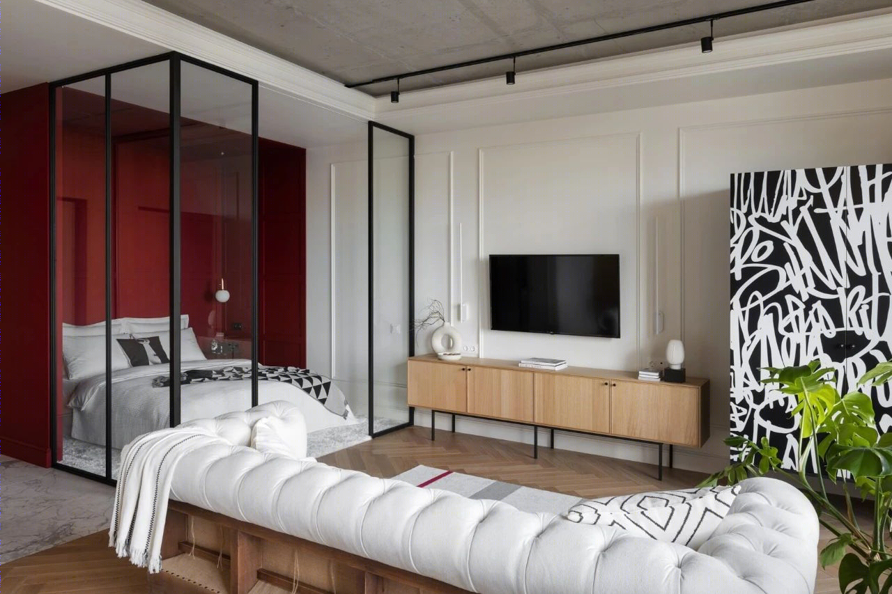 44m²雅致一居室丨Irina Shevchenko-9