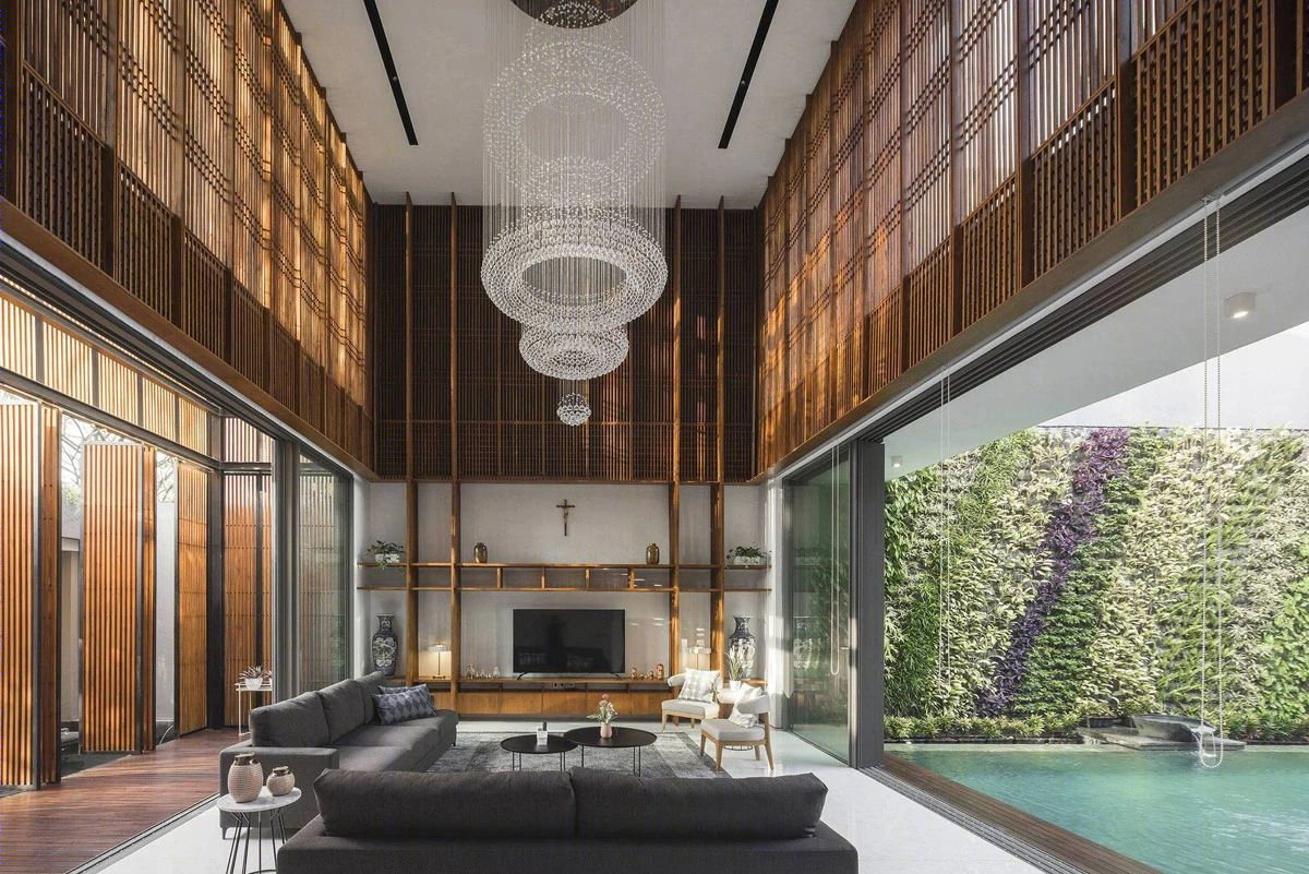 Serene Timber Screen House in Jakarta-2