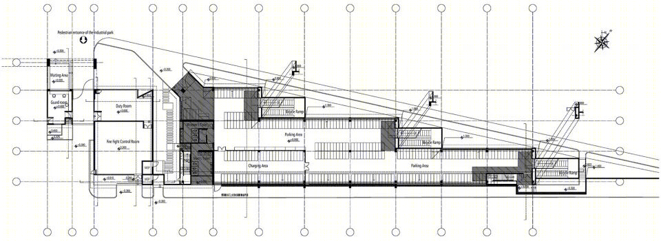 江苏太仓 T&W 非机动车停车楼丨中国镇江丨Wangtianyi Architects-57