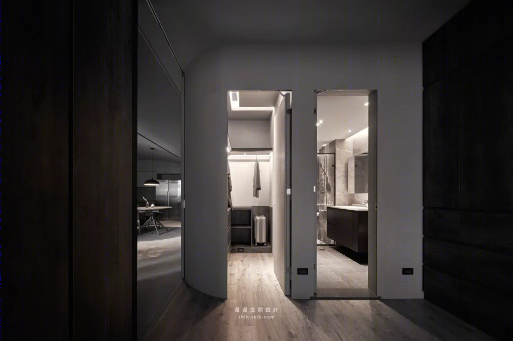 115 平弧形天花板林宅丨湜湜空间设计-29