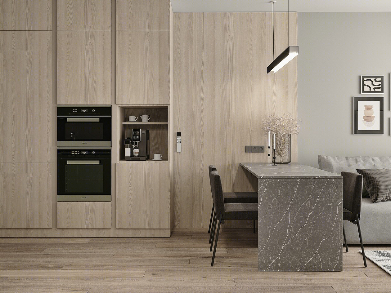 木质+绿色 既清新又舒适-6