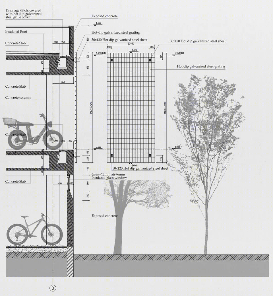江苏太仓 T&W 非机动车停车楼丨中国镇江丨Wangtianyi Architects-61