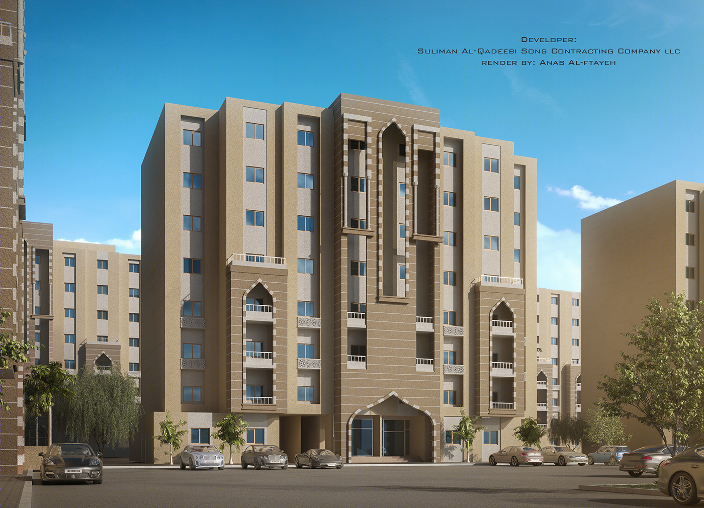 Anastasiya Gushchina丨公寓建筑丨Al-Madinah Al-Munawara Buildings _ SQSCC Company-3