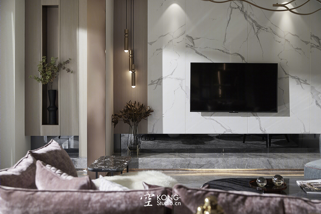 宜昌北大•长江国际文化广场 111 户型现代奢华空间设计-2