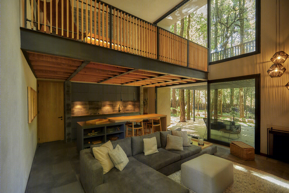 别墅丨墨西哥森林小屋 San Simón(2019)(Weber Arquitectos)设计-45