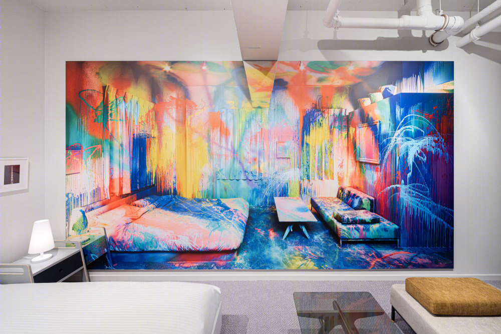 东京 BnA Wall 艺术酒店丨日本东京丨Bed & Art Project  BnA hotel-10