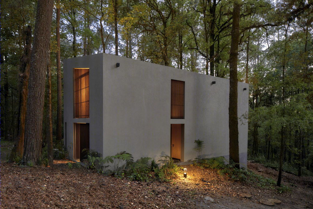 别墅丨墨西哥森林小屋 San Simón(2019)(Weber Arquitectos)设计-47