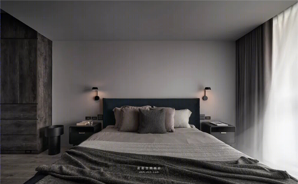 115 平弧形天花板林宅丨湜湜空间设计-33