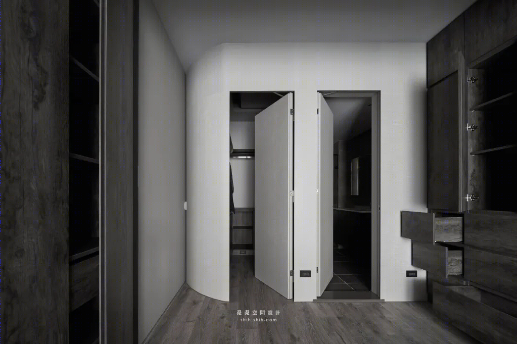 115 平弧形天花板林宅丨湜湜空间设计-34