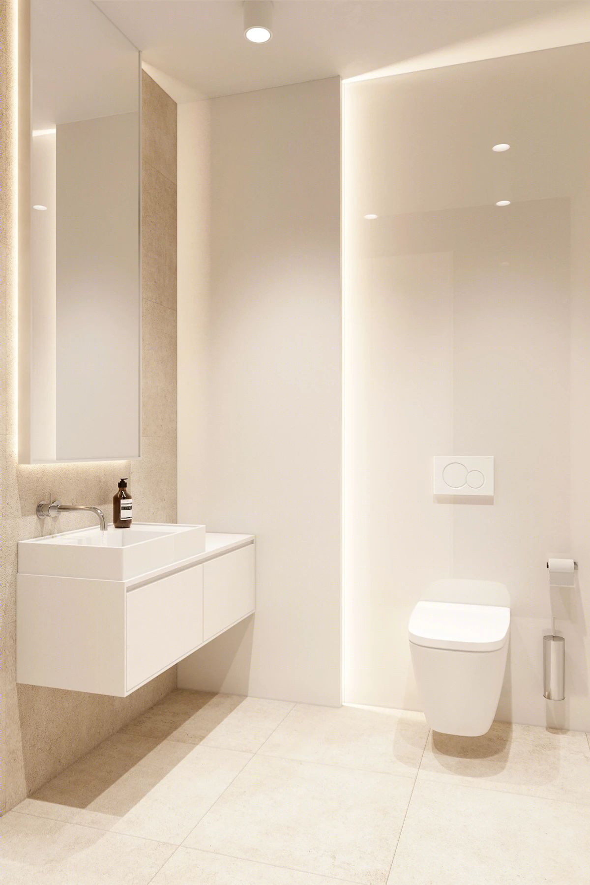 乌克兰设计师打造简约奢华 44㎡一居室，空间利用恰到好处！-38