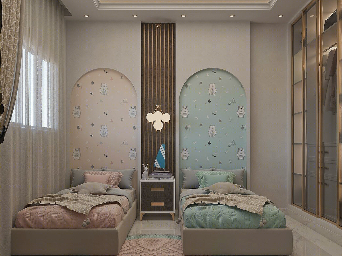 Modern Kids Room Interior Design-0