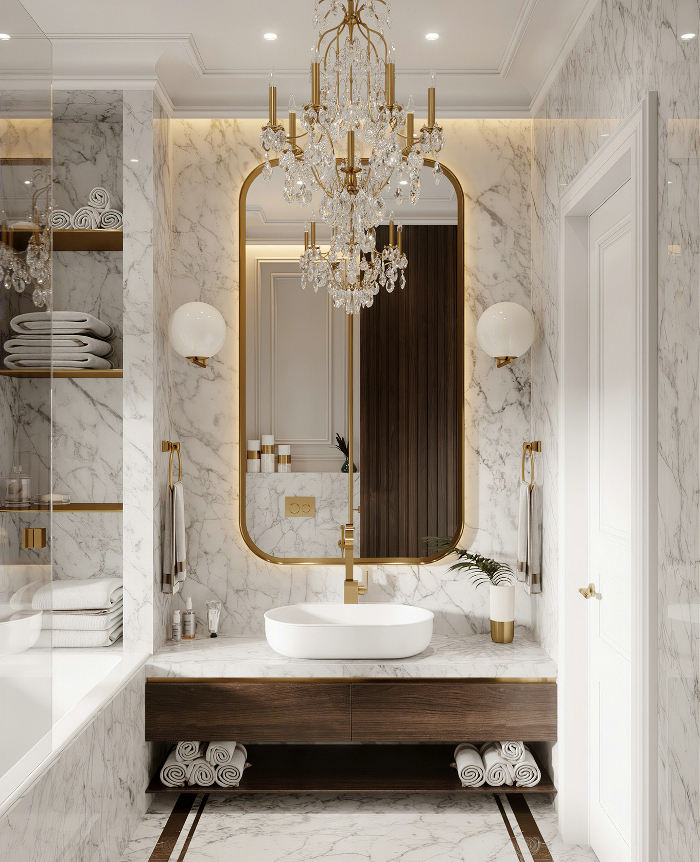 简欧轻奢，华丽美感的空间设计-20