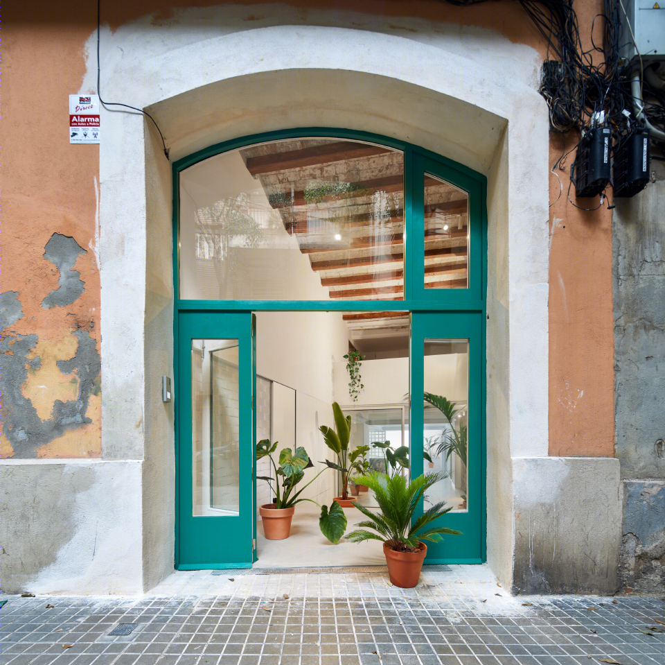 隔墙间的住宅，巴塞罗那/将工业厂房改造成城市绿洲-3