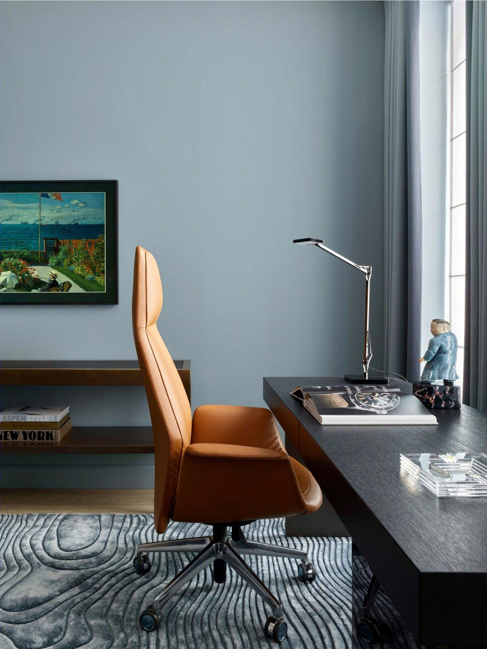 宁静自然氛围的家庭办公设计案例丨ELLEdecoration-17