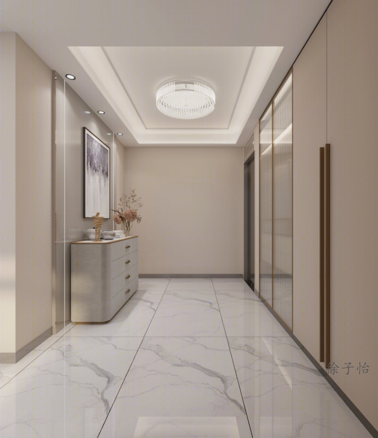 现代简约轻奢风公寓设计-5